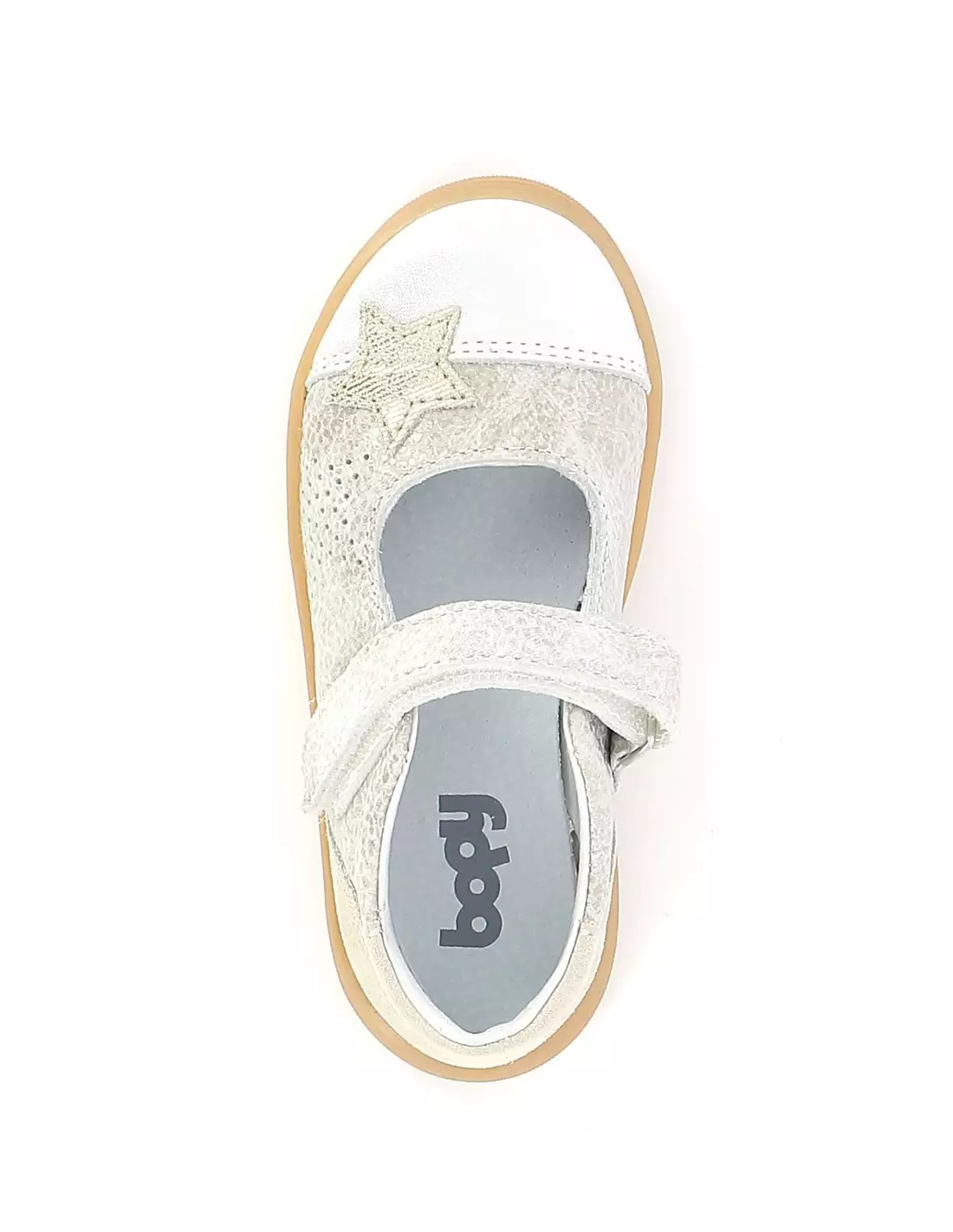 BOPY SMALOCAL - Ballerines & babies Gris