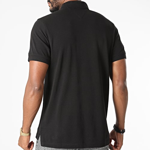 Polo Manches Courtes Badge 9444 Noir