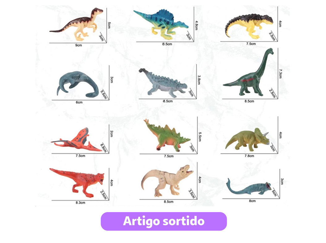 DINOSSAUROS KIDZUP MODELOS SORTIDOS