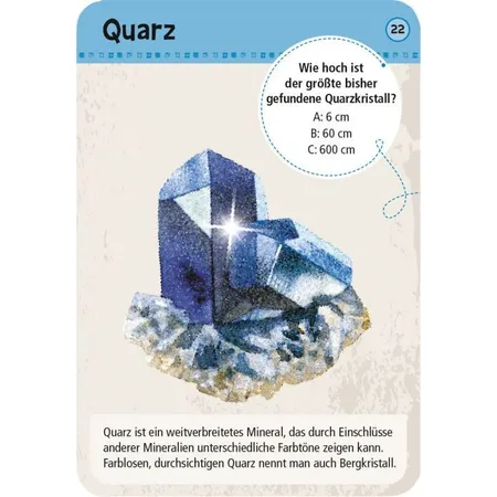 moses. Expedition Natur - 50 Mineralien und Steine