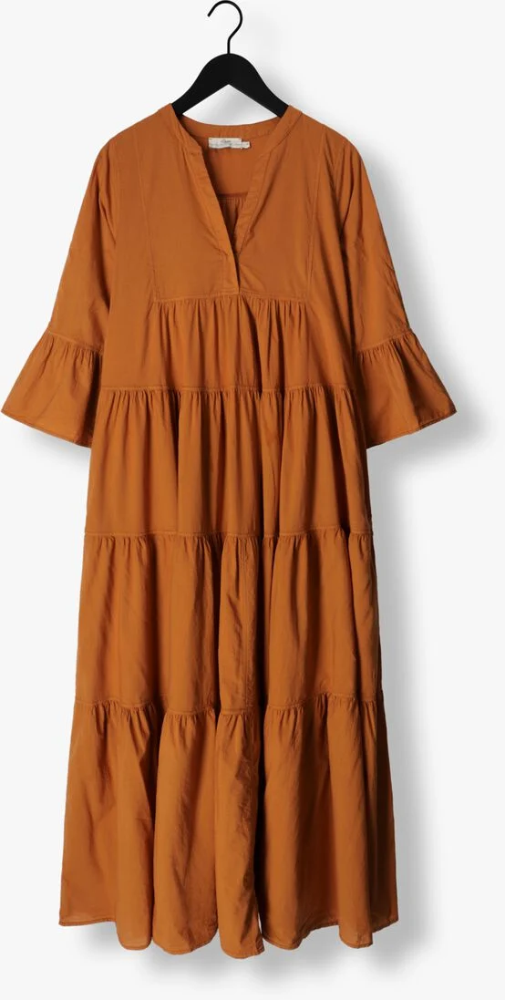 DEVOTION camel devotion maxi jurk kamares