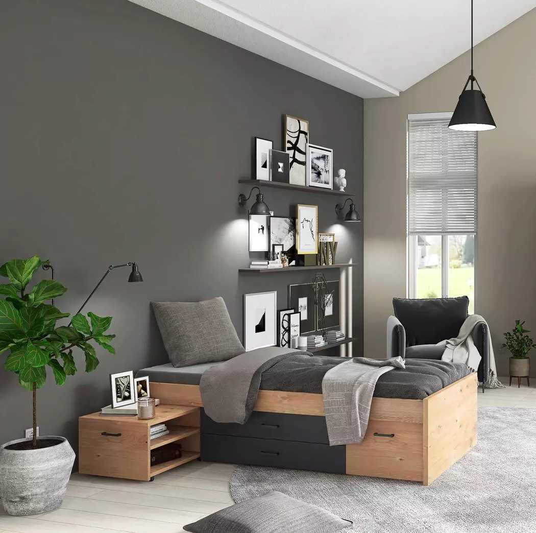 Funktionsbett Liora 90 x 200 cm
