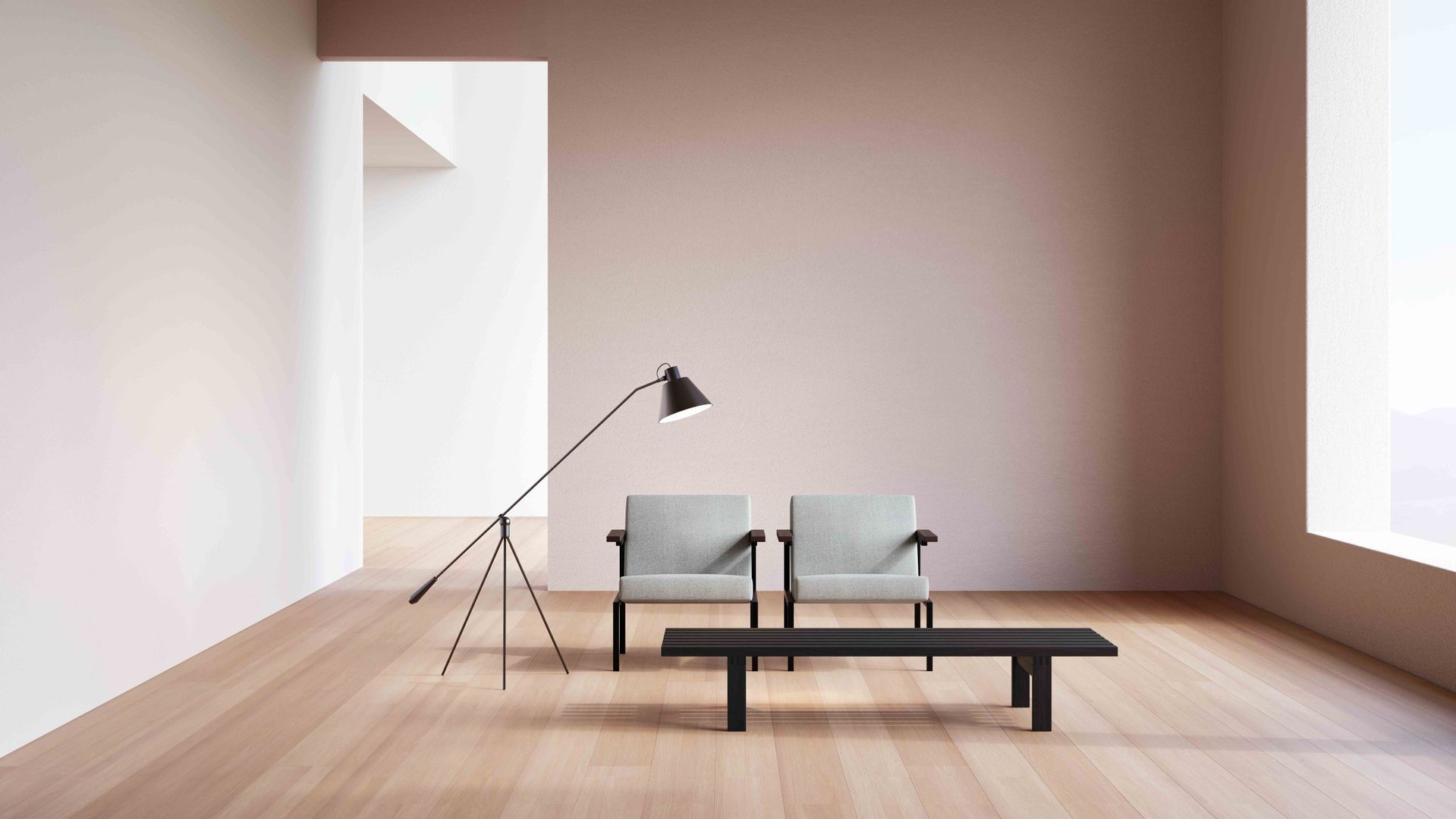 Pastoe   Magneto Vloerlamp