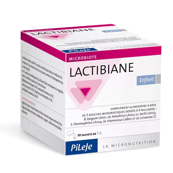 Pileje Lactibiane Infantil 30 sachês de 1g