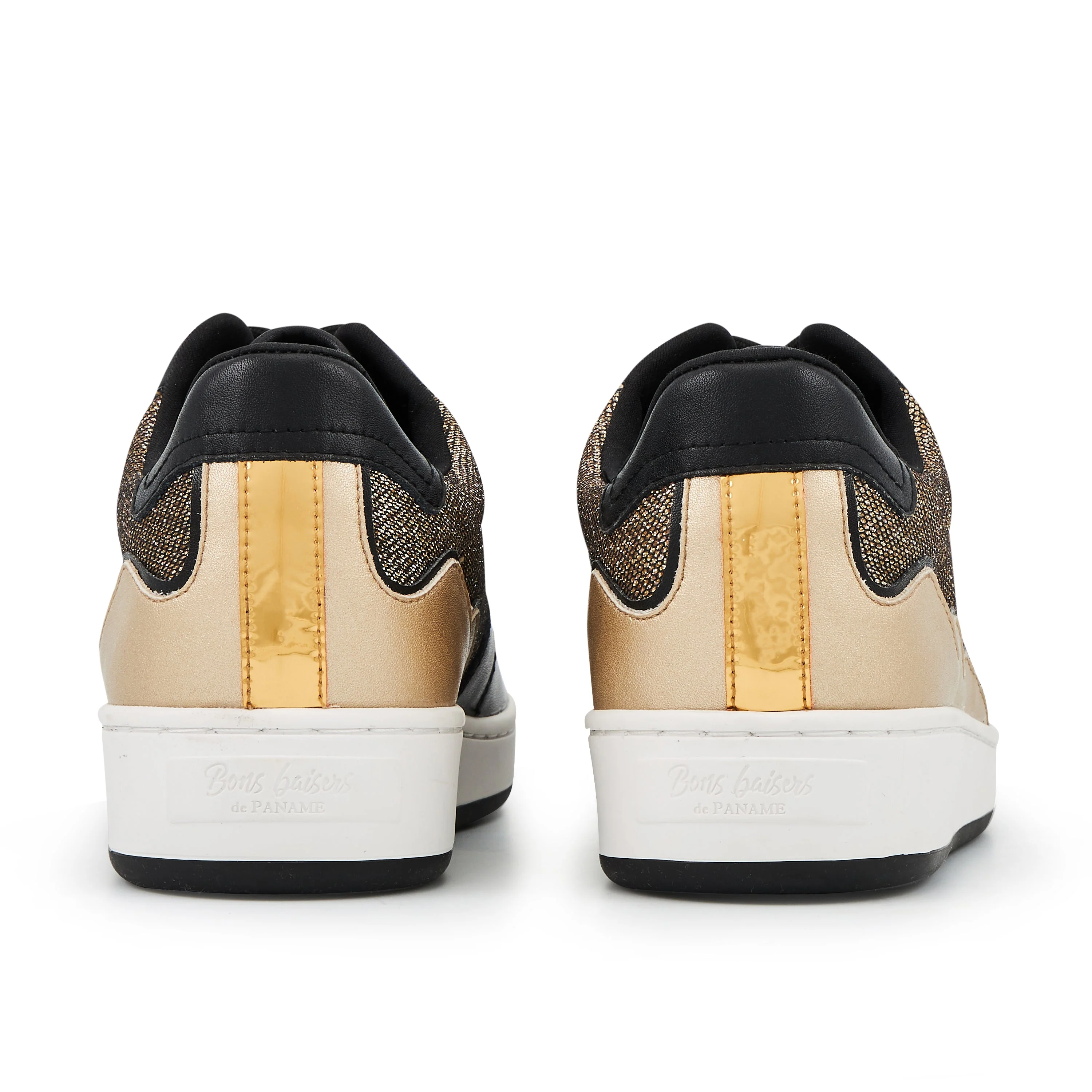LOULOU PARTY - Sneakers en cuir | Doré