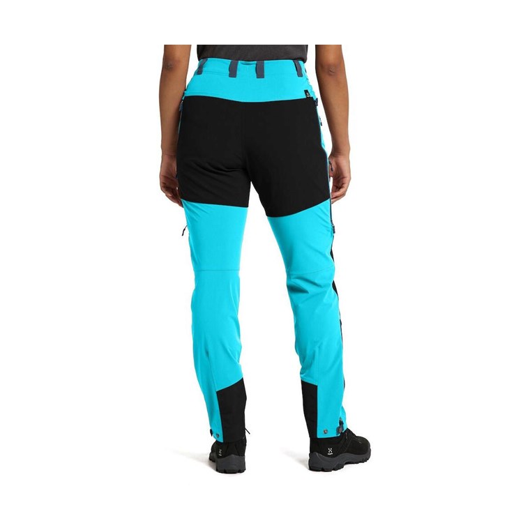 Haglöfs Rugged Standard Pants Women Maui Blue/True Black