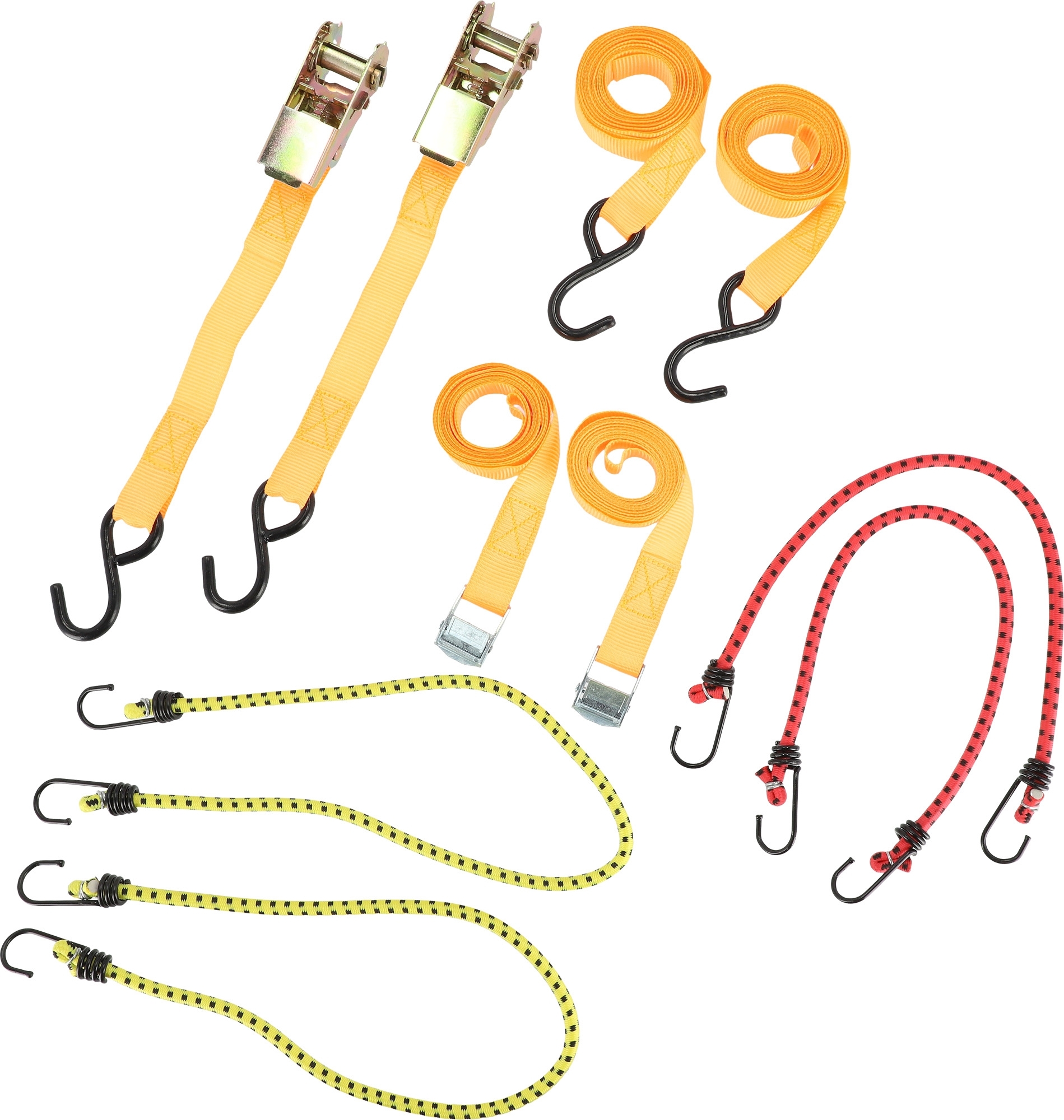 Berger Ratschen-Spanngurt-Set 8-teilig