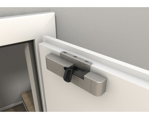 Pertura Soft Close deursluiter, zelfsluitend, voor houten deuren, DIN links