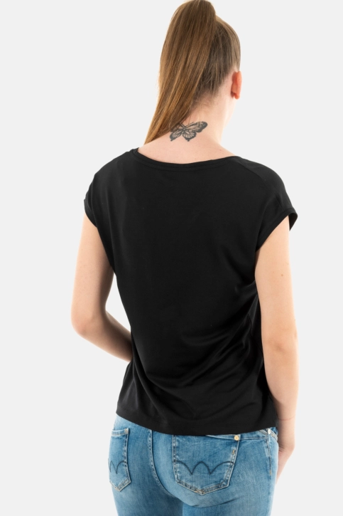 Tee shirt hbt justine 90g black/gold