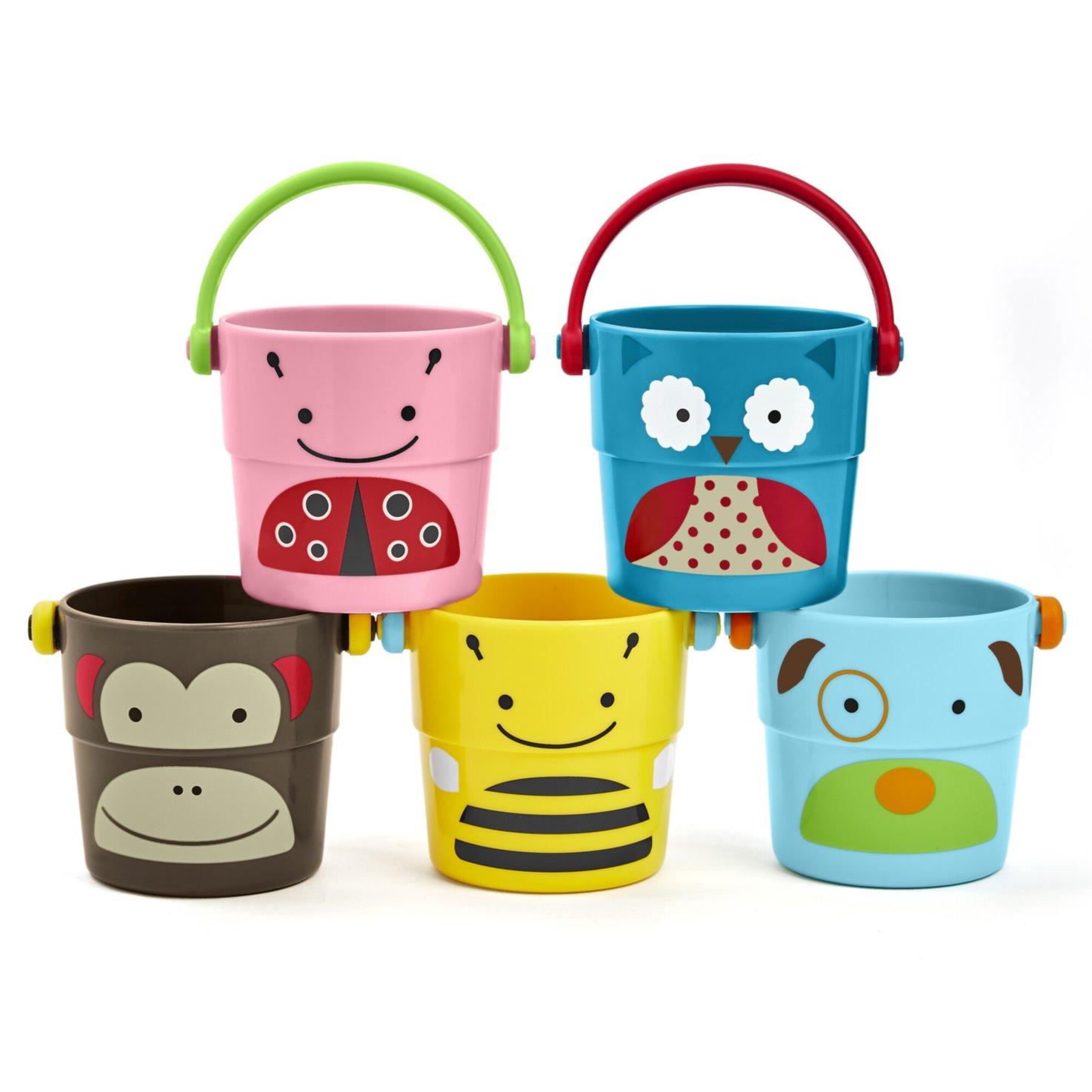 Skip Hop Zoo Wassereimer-Set 5 Stück 9+ Monate