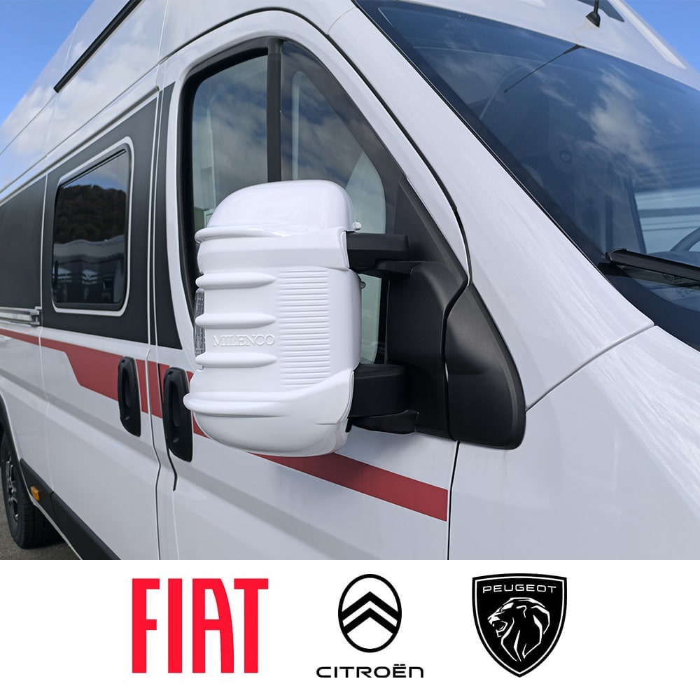 Coques rétros Ducato 2025 MILENCO blanches
