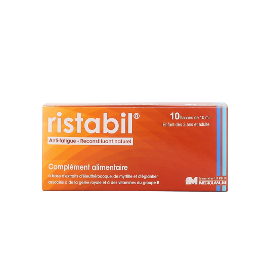 Ristabil Anti-Fatigue 10 flacons