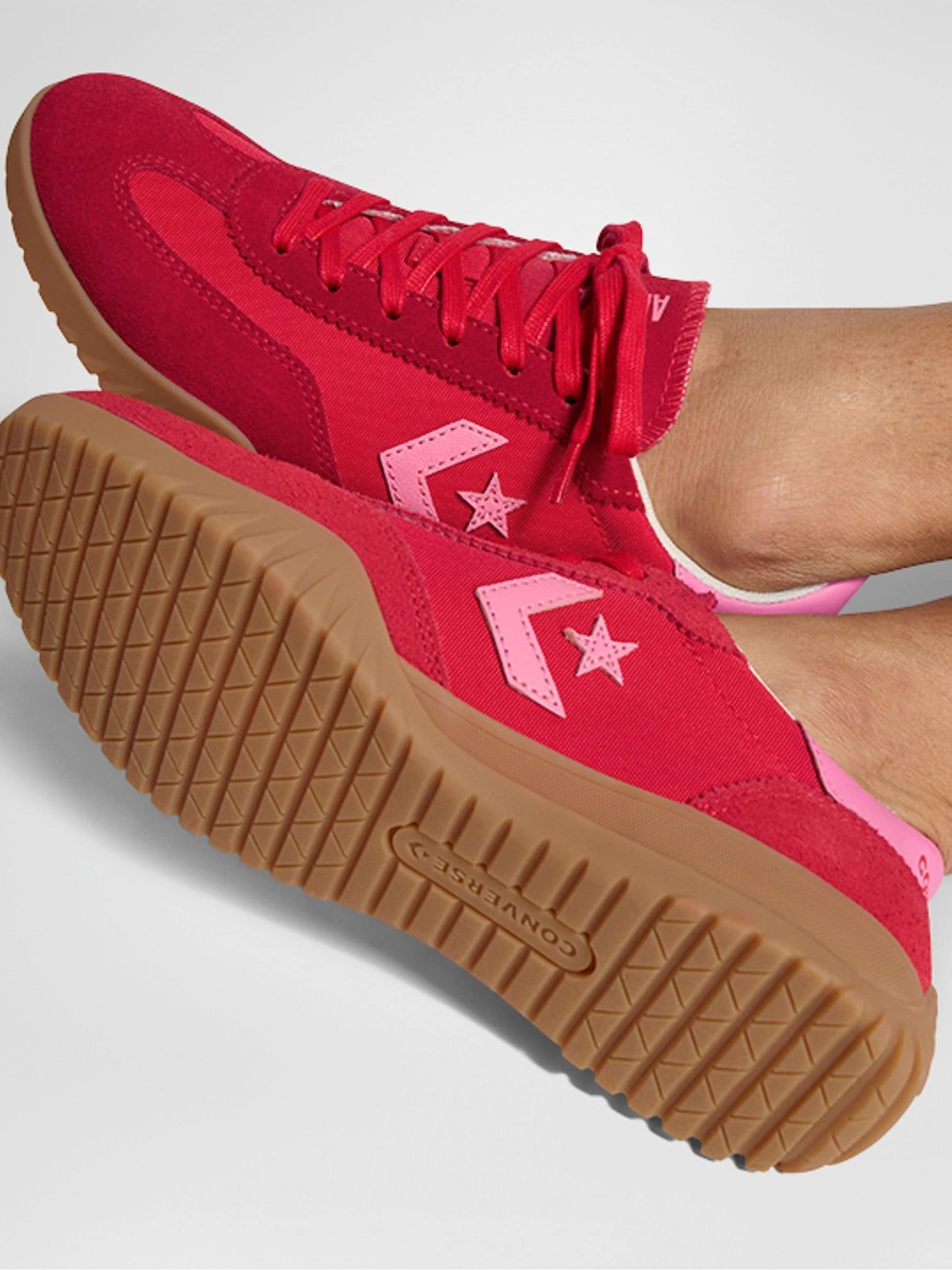 Rood - Converse Run Star Low sneakers