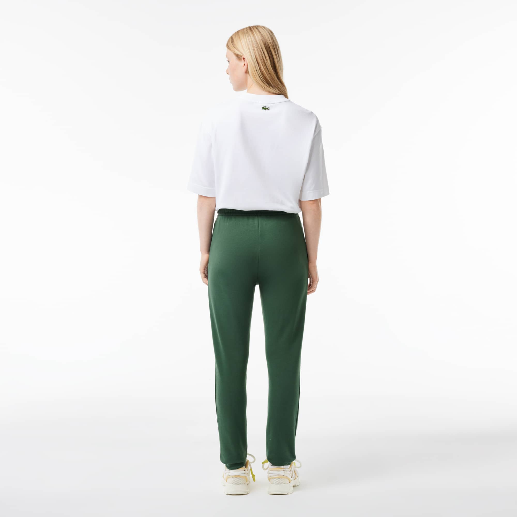 Pantalon de survêtement Jogger femme Lacoste en molleton Pantalons de survêtement - Vert - Lacoste - Femme