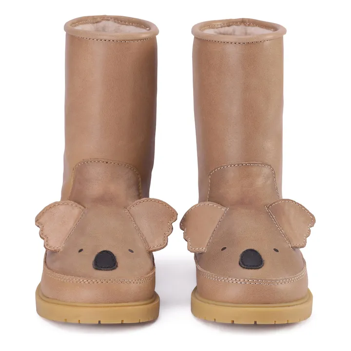 Donsje Bottes Fourrées Koala Wadudu | Beige