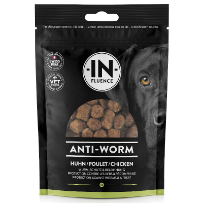 In-Fluence Anti-Worm Hundesnack Huhn 100g