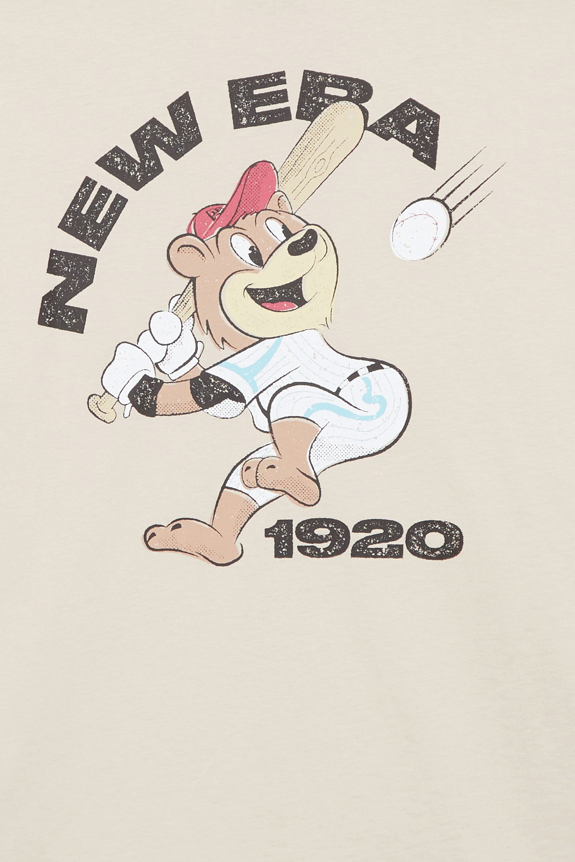NEW ERA T-shirt NE CHARACTER GRPH Beige