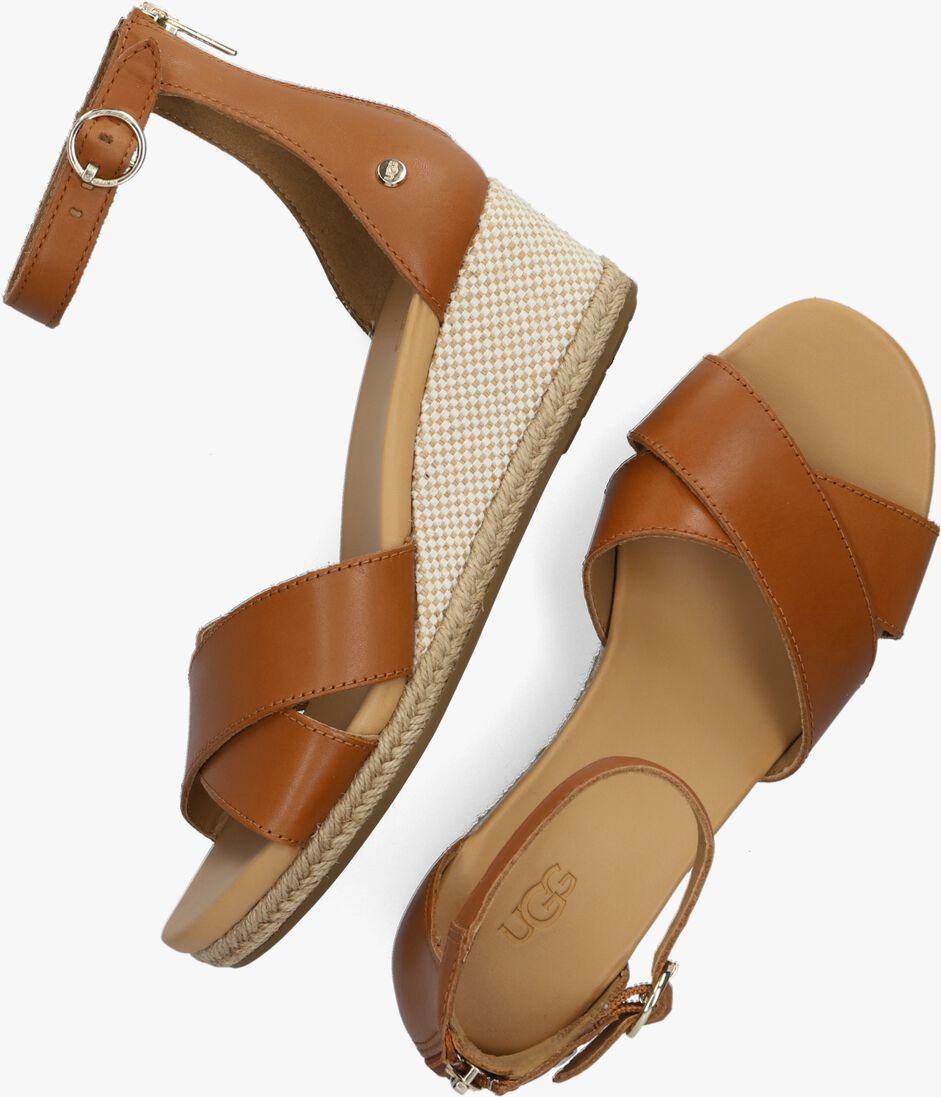 UGG bruine ugg sandalen w eugenia