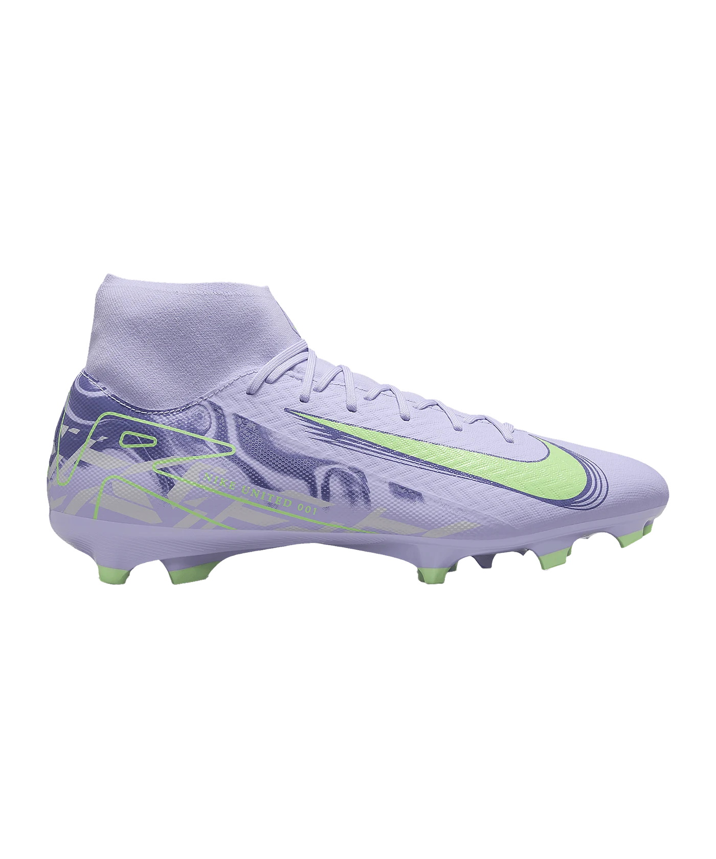 Nike Air Zoom Mercurial Superfly X Academy FG/MG United Lila F500