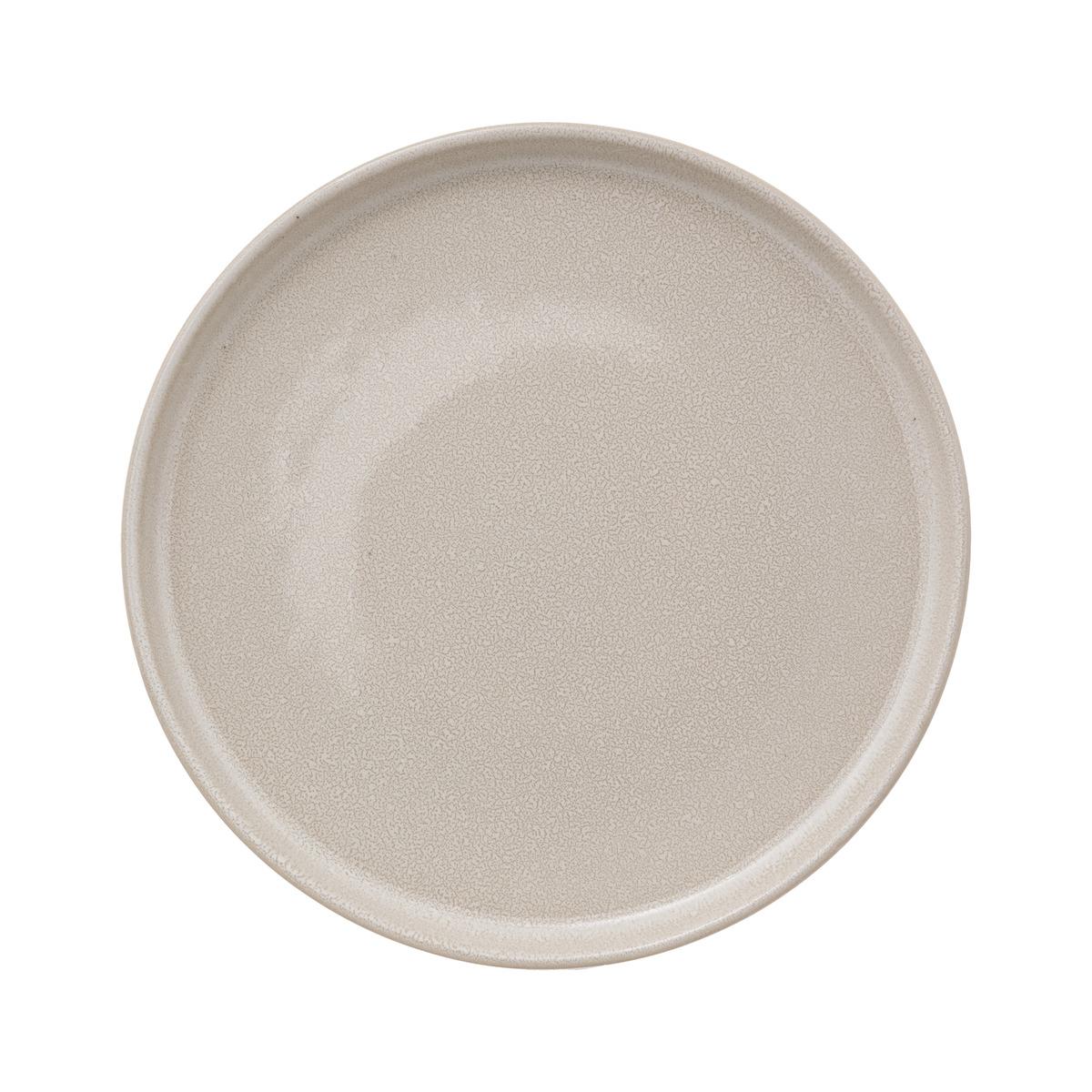 ASSIETTE A DESSERT TERRE INCONNUE BEIGE D.21CM