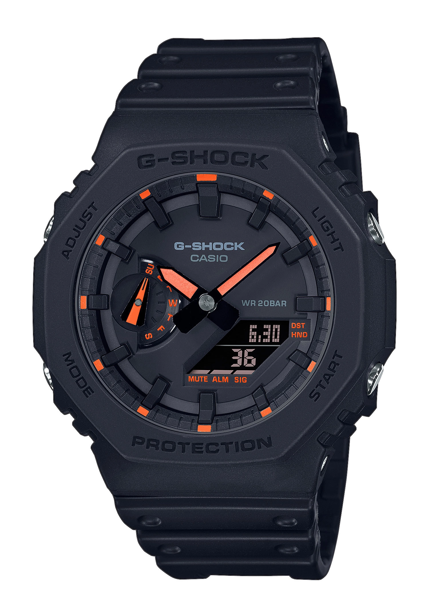 Casio G-Shock GA2100 Herrenuhr GA-2100-1A4ER