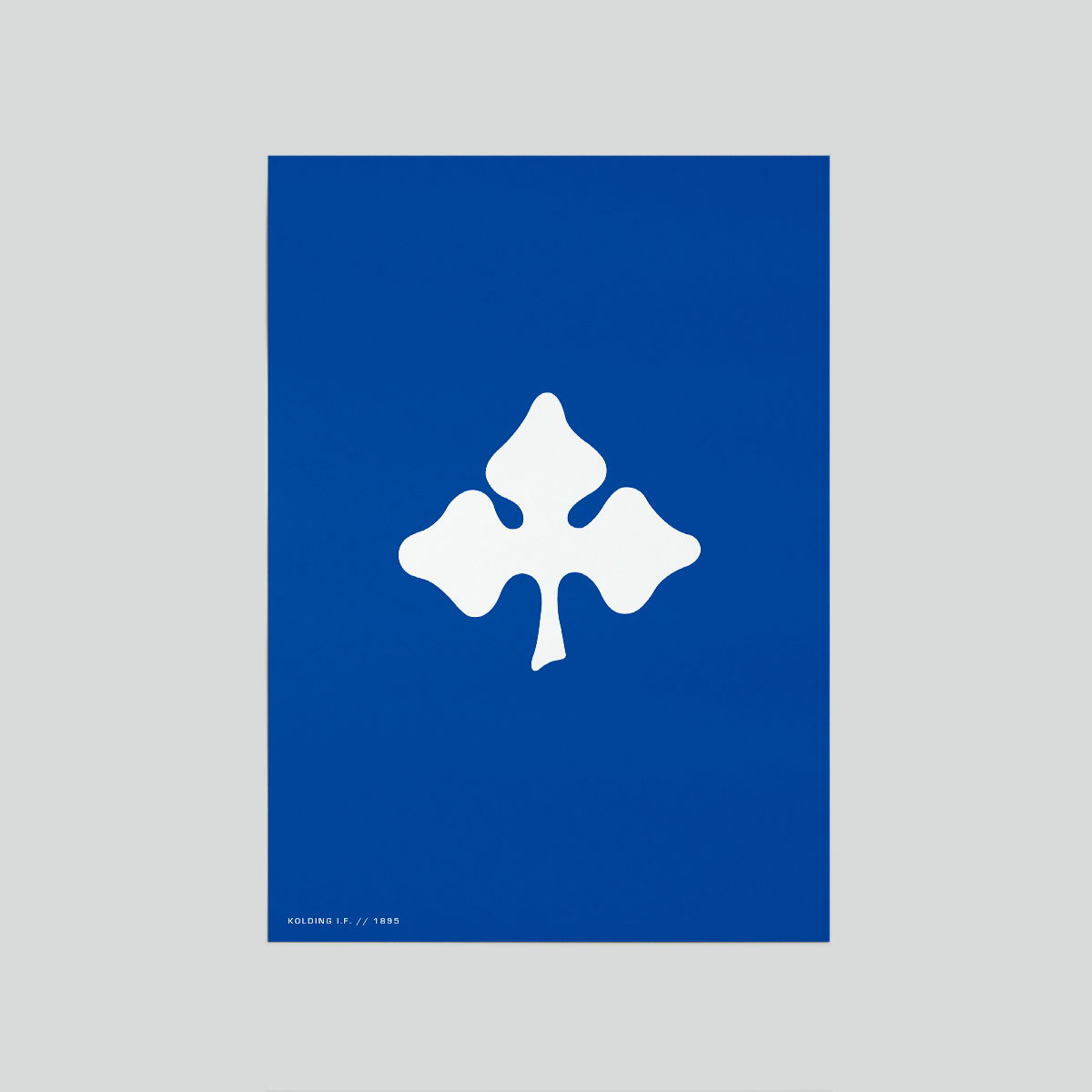 Kolding IF Plakat Kløver 50x70 cm
