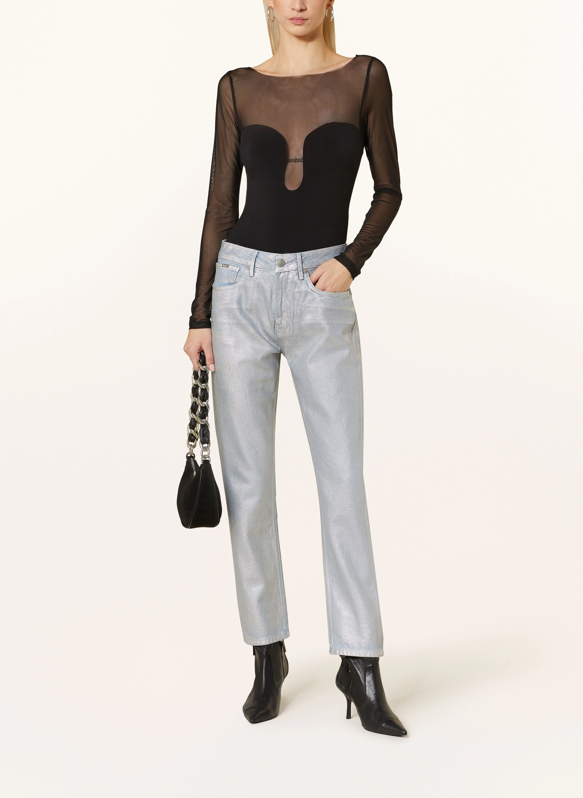 Pepe Jeans Coated Jeans