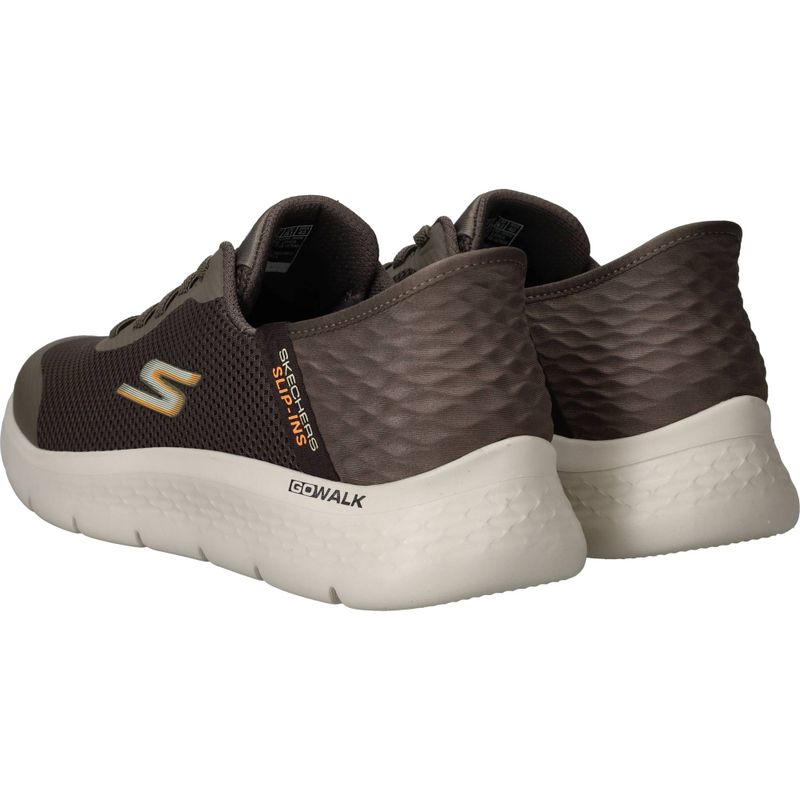 Skechers Slip-Ins Go Walk Flex Sneakers Bruin Heren