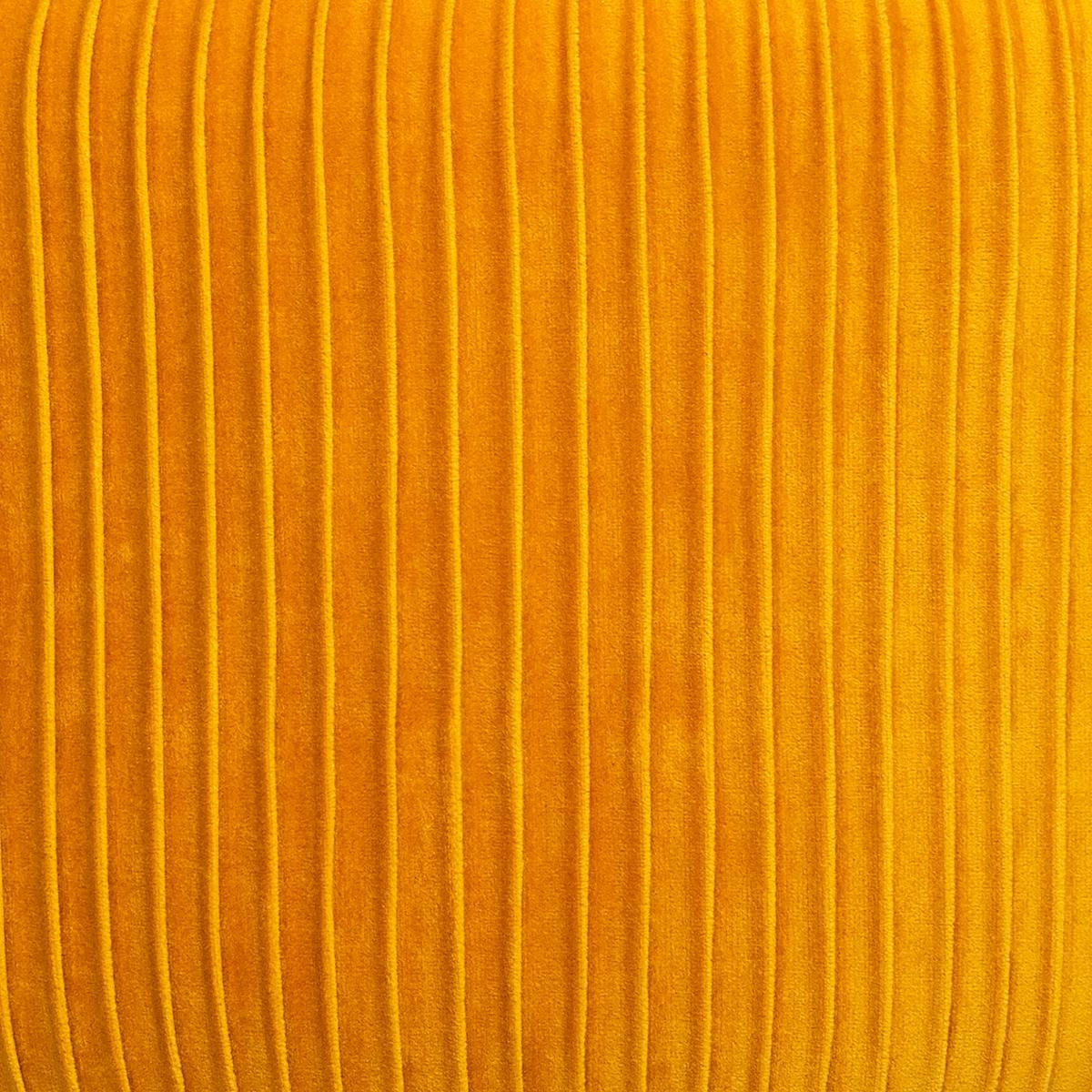 FAUTEUIL VELOURS SOLARO OCRE
