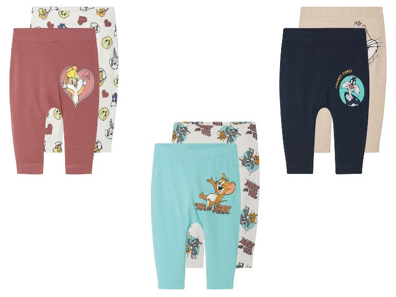 2 Baby leggings Looney Tunes of Tom en Jerry