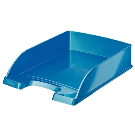 Leitz WOW Briefkorb blau metallic, A4