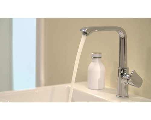 hansgrohe Metris 31087000 chroom wastafelmengkraan inclusief afvoergarnituur