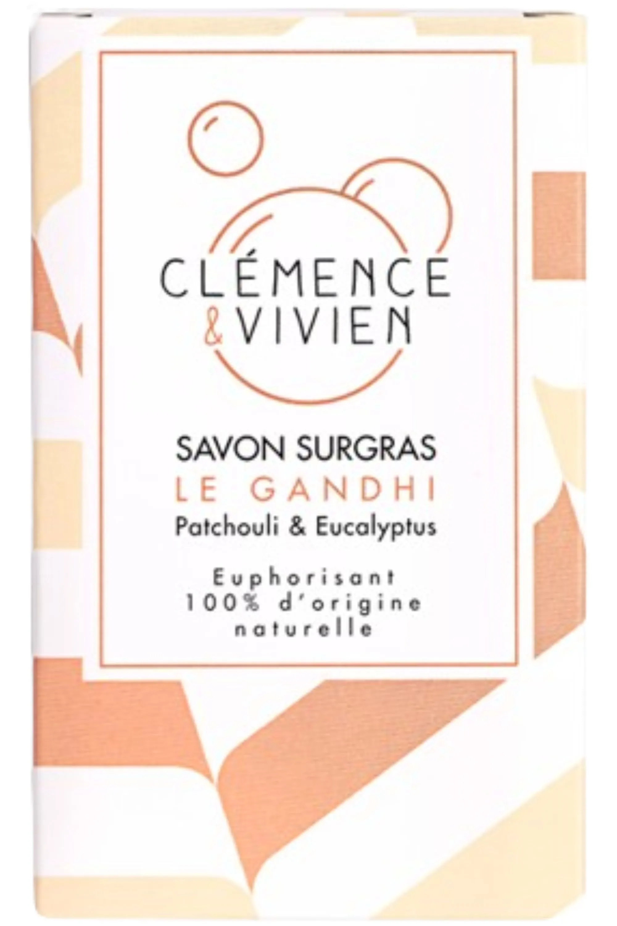 Clémence et Vivien Savon solide détoxifiant le Gandhi-100 g