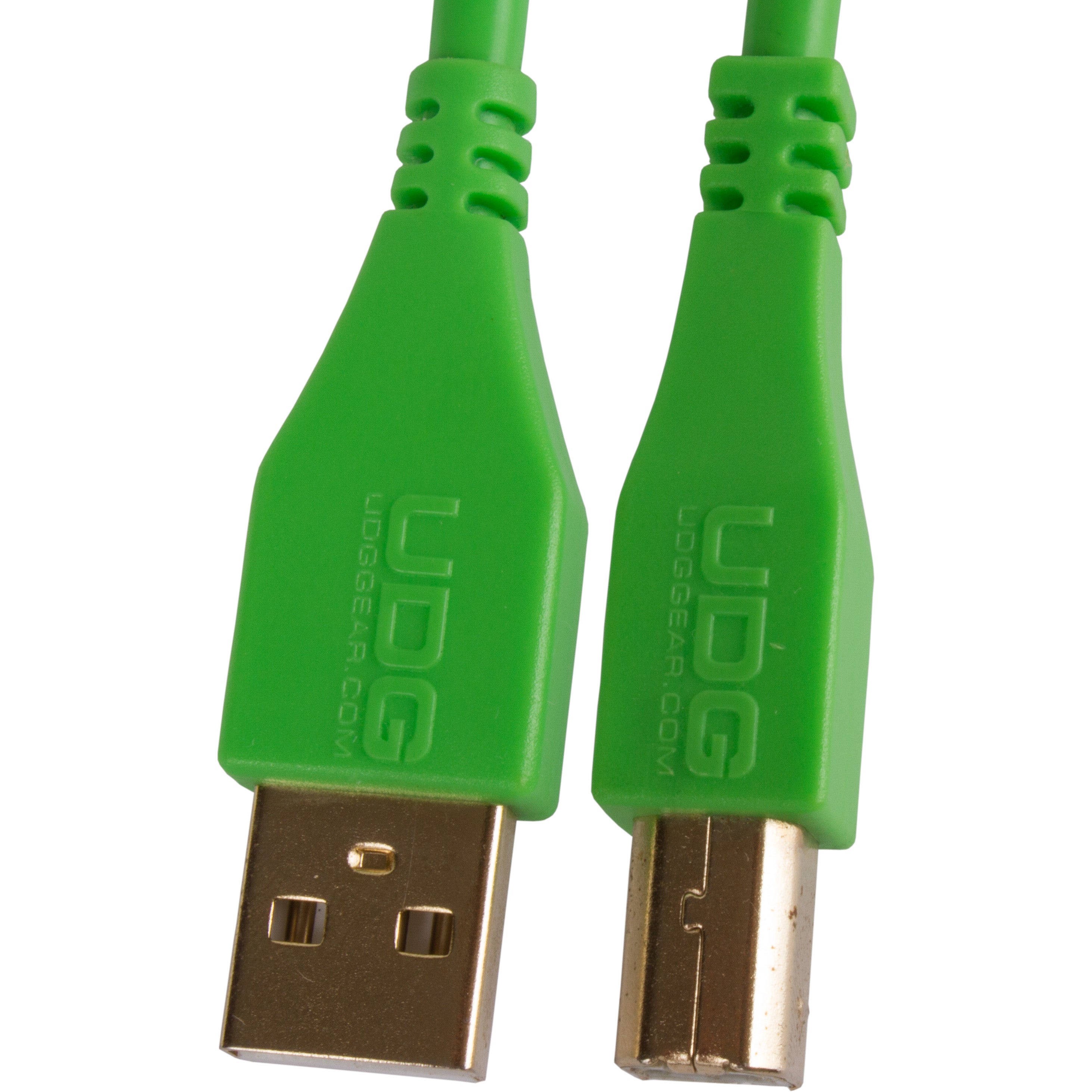 UDG U95001WH audio kabel USB 2.0 A-B recht wit 1m