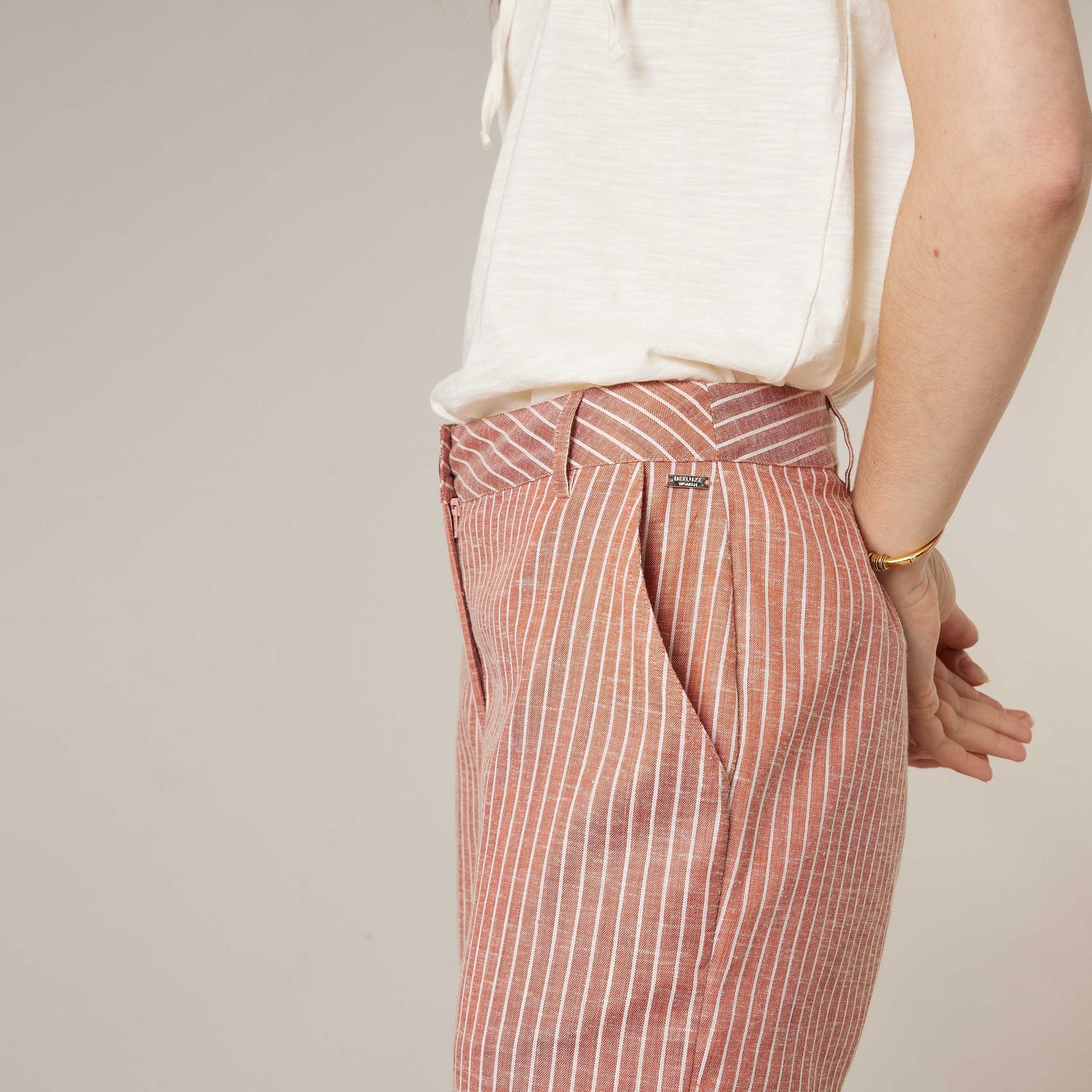 Pantalon Femme orange