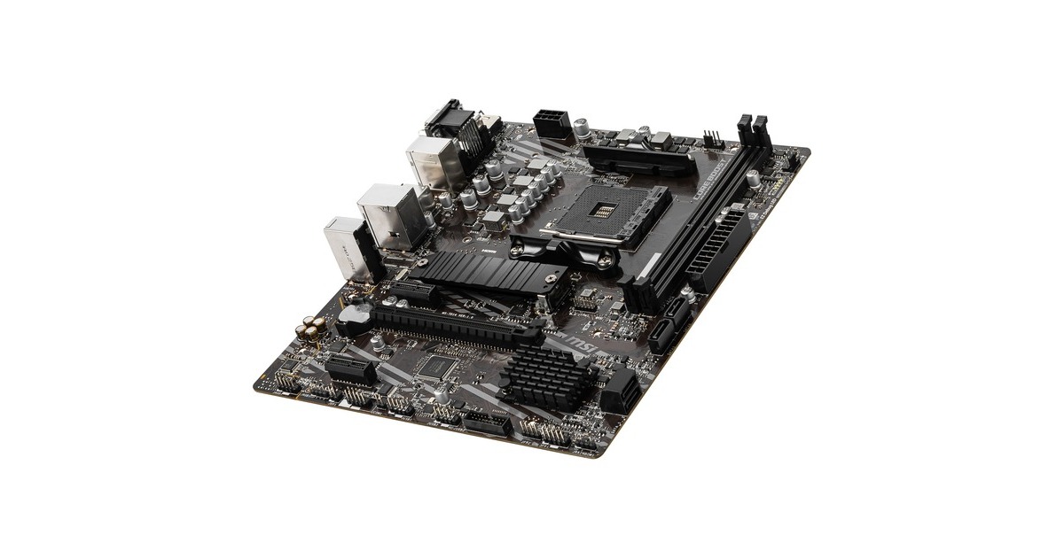 MSIA520M Pro socket AM4 moederbord  (RAID, Gb-LAN, Sound, µATX)