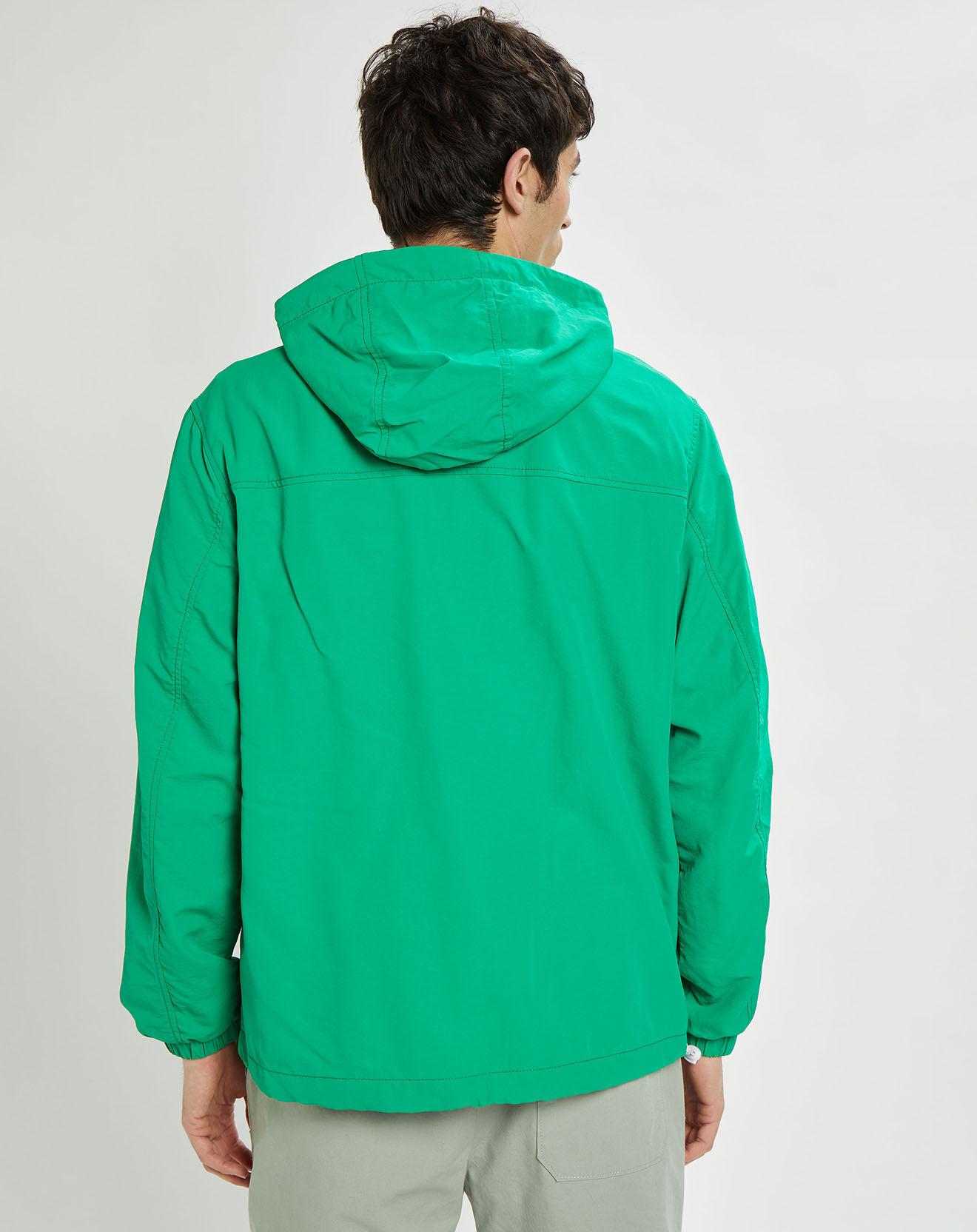 Tommy Jeans Coupe-vent Chicago Popover vert