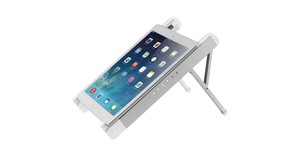NeomountsNSLS010 opvouwbare laptop standaard  (Zilver)