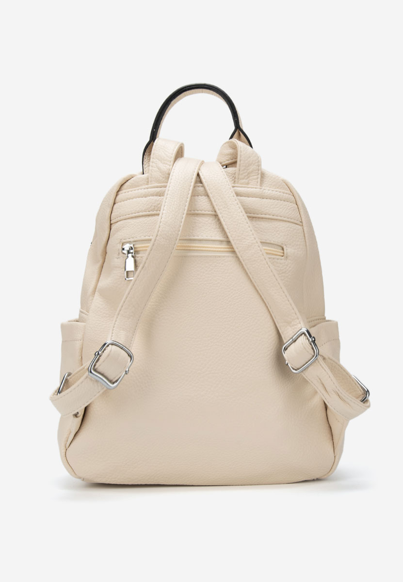 Sac à dos pour femme beige Yanaria
