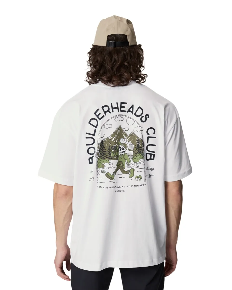 Rúngne Boulderheads Tee Oversized Fit White