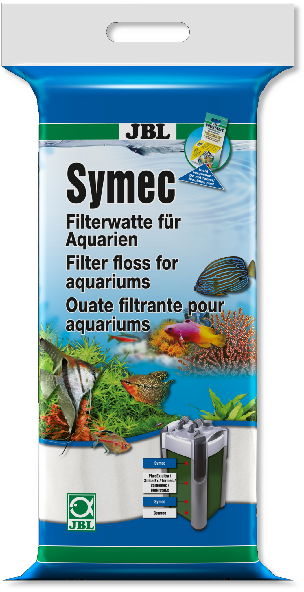 JBL Symec Filterwatten 500g