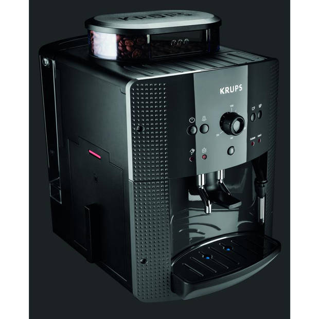 Krups volautomatische espressomachine Arabica EA810B zwart 1,7L