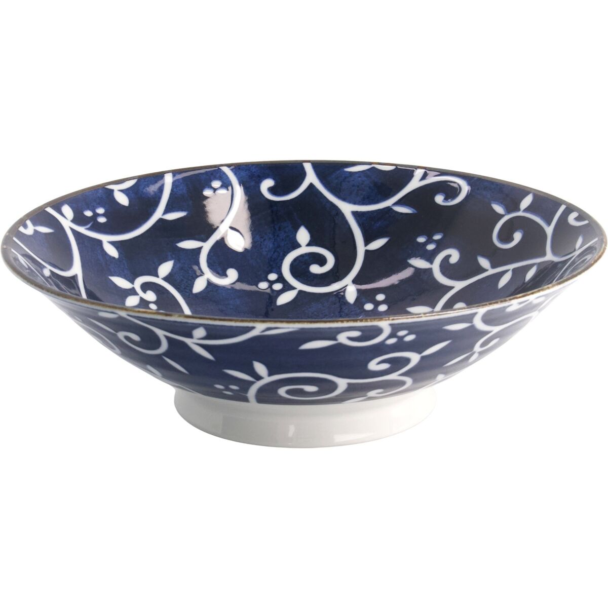 Blue Karakusa ramenskål, 1600 ml