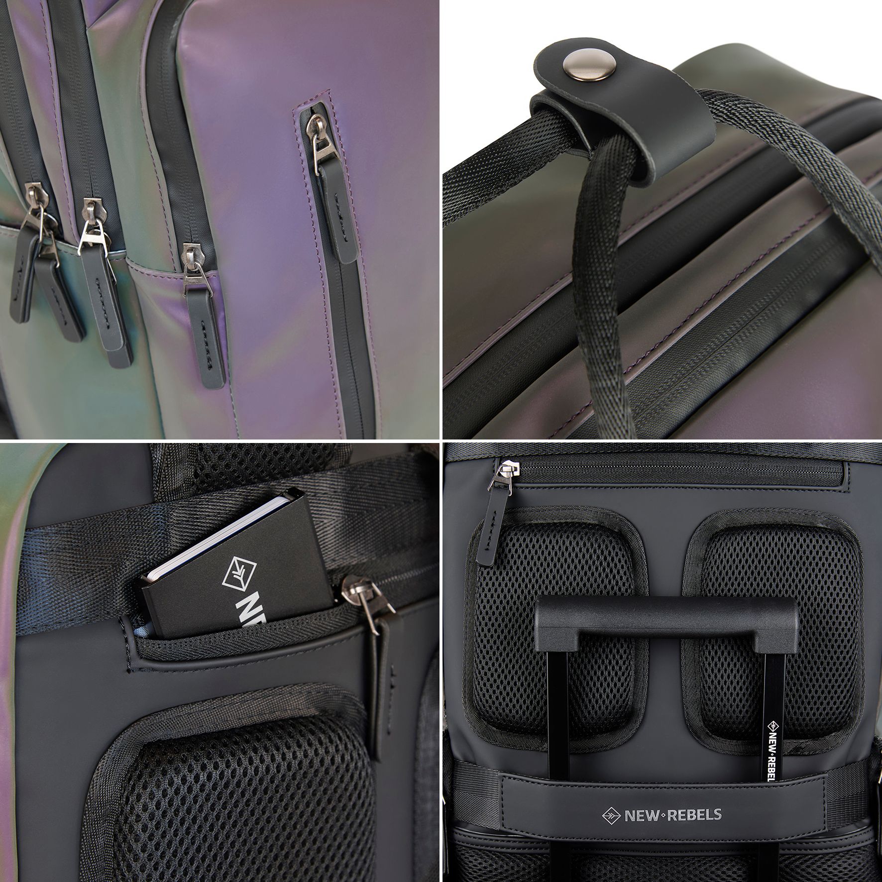 New Rebels Reflect Milwaukee Handel Backpack Two-Tone 15,6 inch