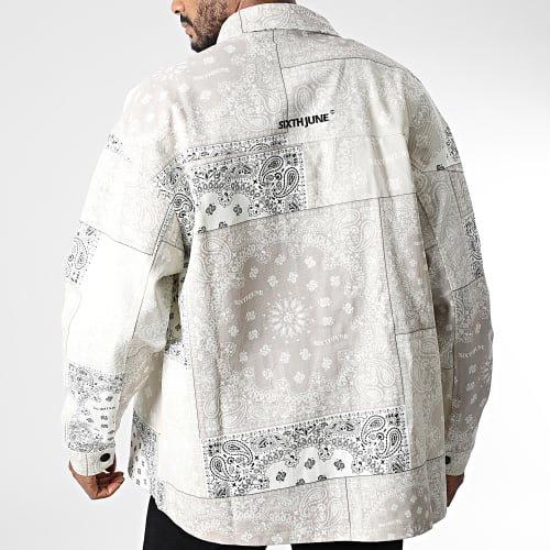 Surchemise M23322CJA Beige Bandana