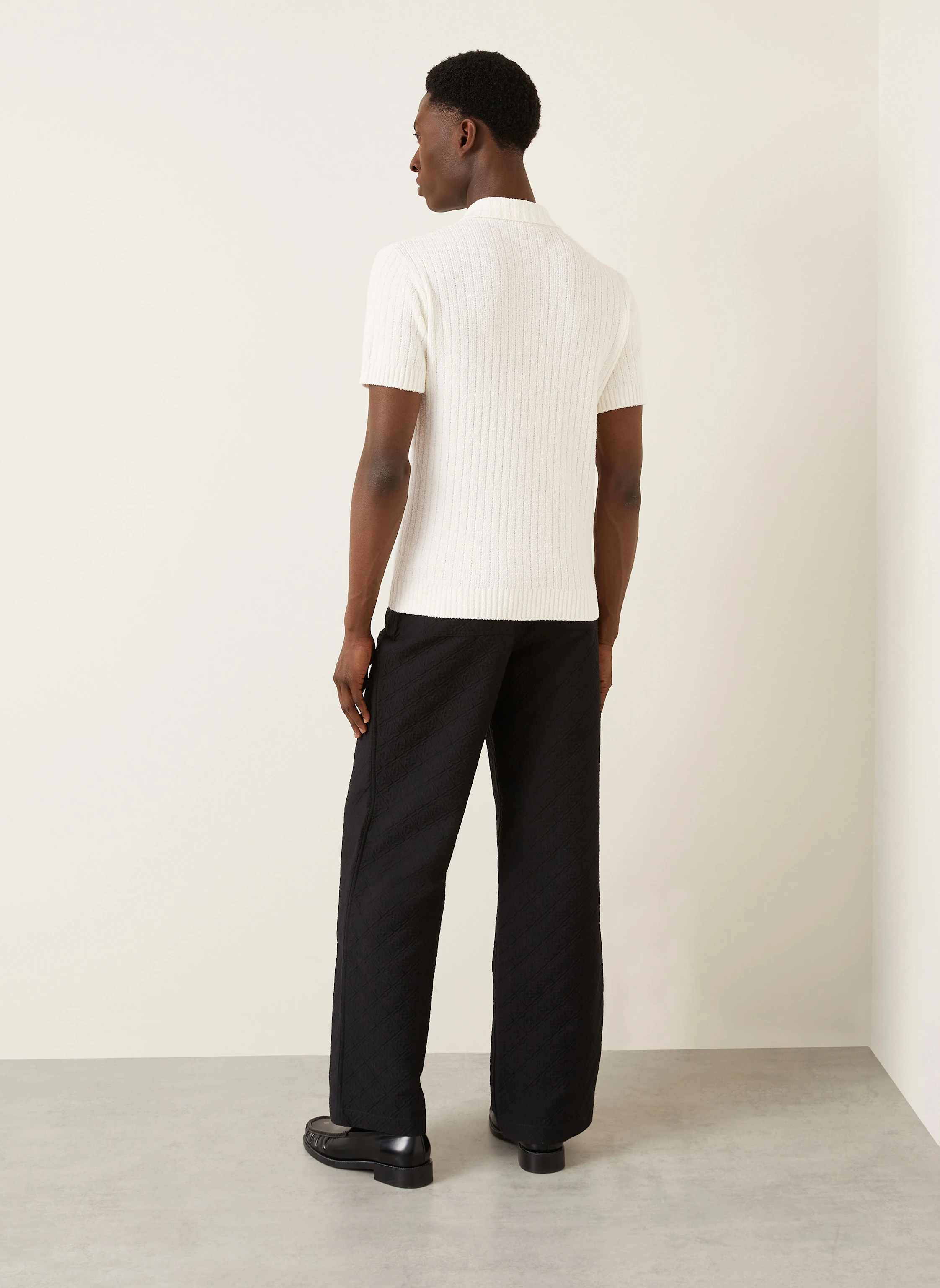 Casablanca Frottee-Poloshirt