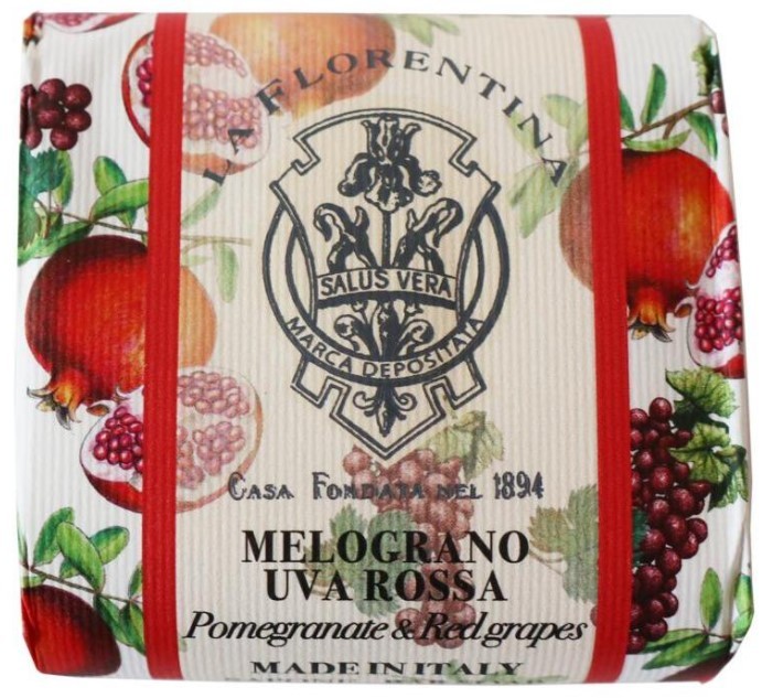 la florentina Zeep Granaatappel-Rode Druif 106g