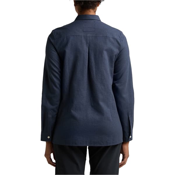 Chemise randonnée HAGLÖFS HAGLOFS CURIOUS HEMP SHIRT W TARN BLUE