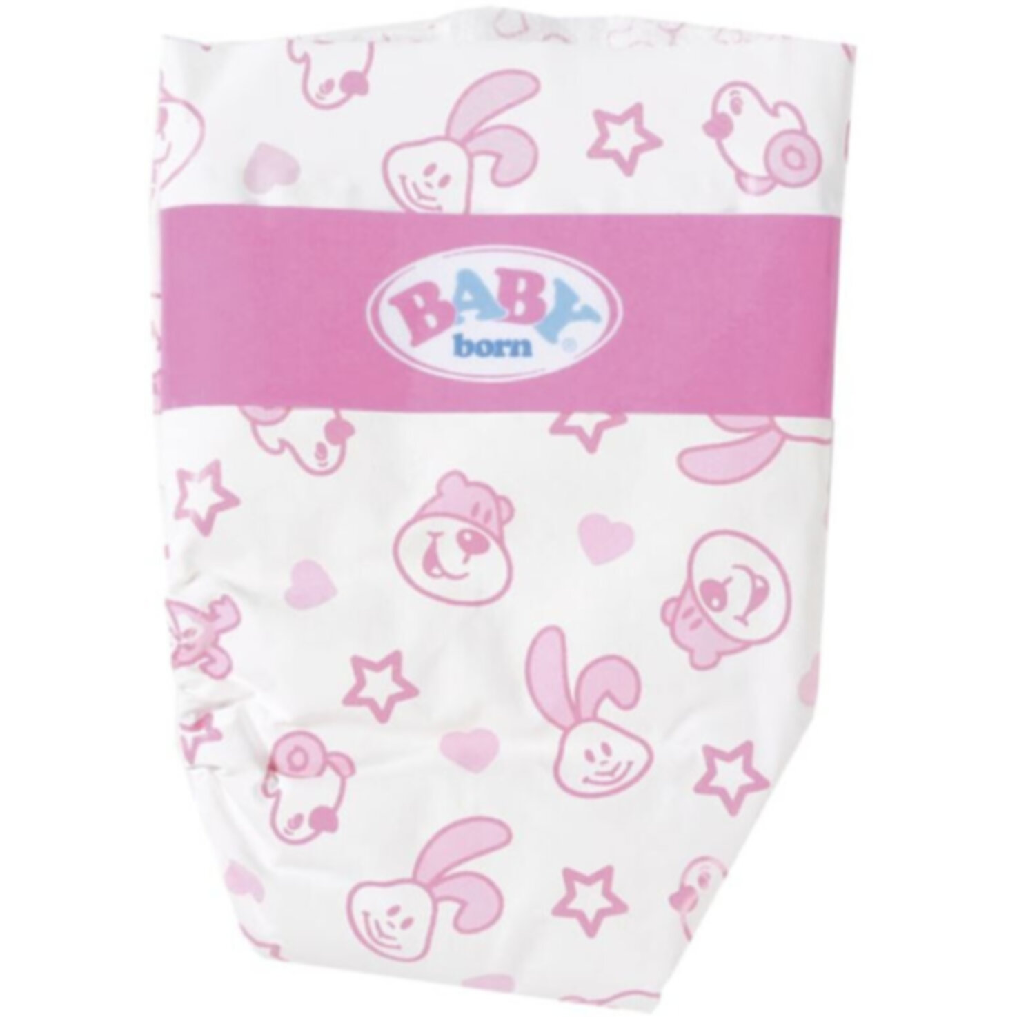 Zapf Creation Windeln pink & weiss 3+ Jahre 5 Stück