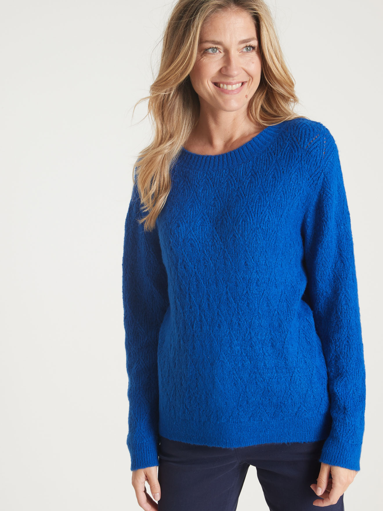 Pull maille fantaisie
